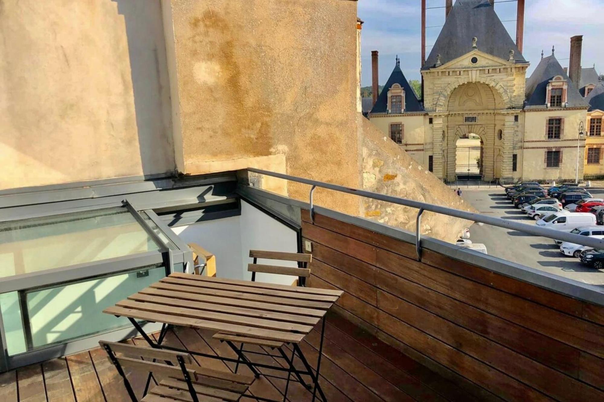 Vue Chateau Fontainebleau - Chez Lydia Экстерьер фото